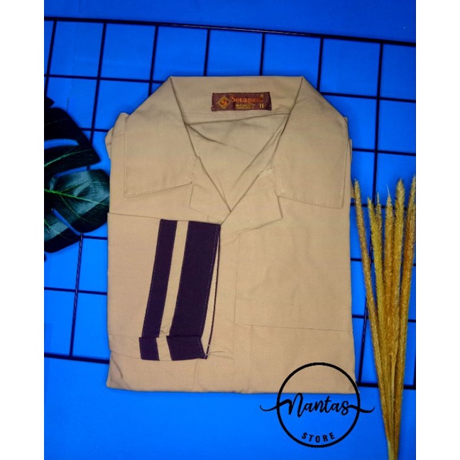 Seragam Pramuka Siaga Panjang SD Merk SERAGAM Baju Pramuka Siaga Lengan Panjang