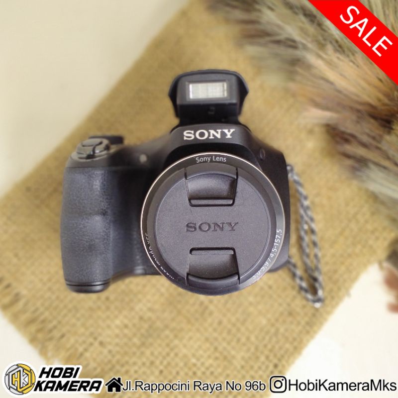 Kamera Prosumer Sony DSC H300 Zoom 35x (second) free tas kamera