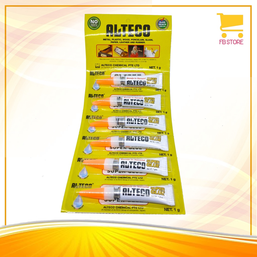 Jual Alteco Super Glue 1g Per Pcs | Shopee Indonesia