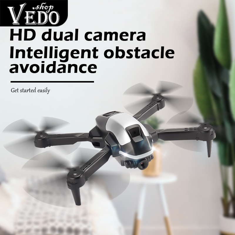 NEW Drone Mini F13 Original 4K HD Dual Camera Lipat Helikopter Wifi FPV Tas Gratis