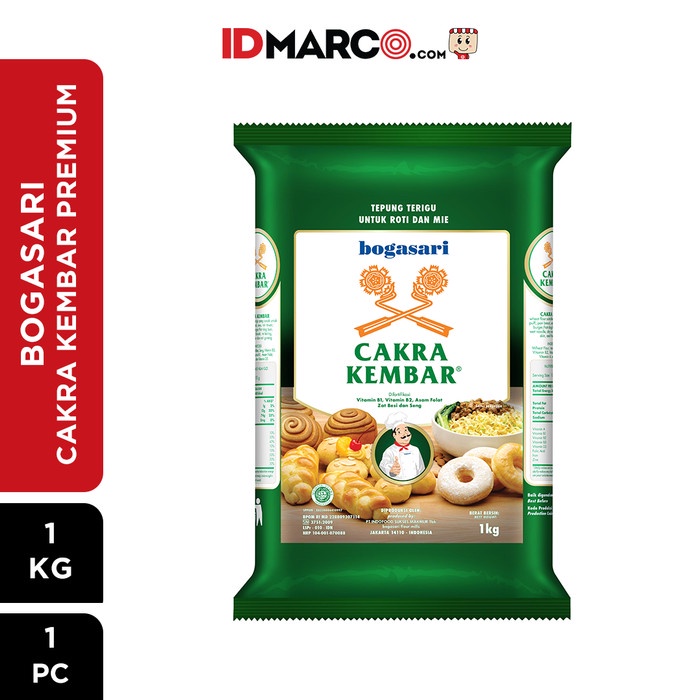 

MURAH Cakra Kembar Premium 1kg isi (1PCS)