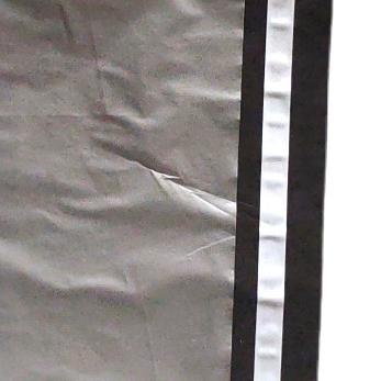 

plastik packing Polymailer 40x50 (50 pcs) Hitam Silver √ packing lem - silver