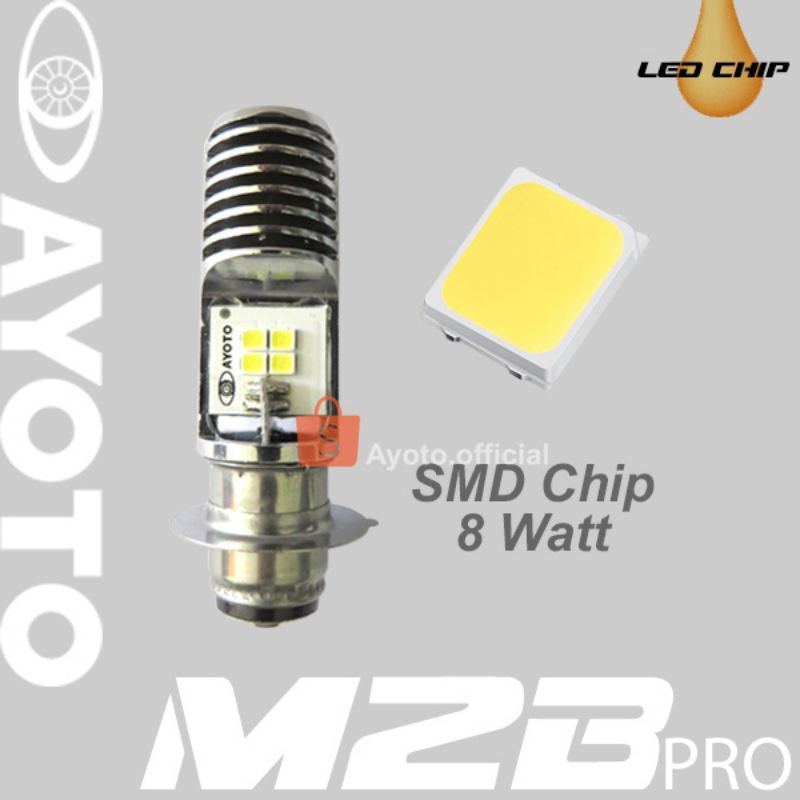 LAMPU LED DPN AYOTO M2B PRO H6 T19 BEBEK MATIC