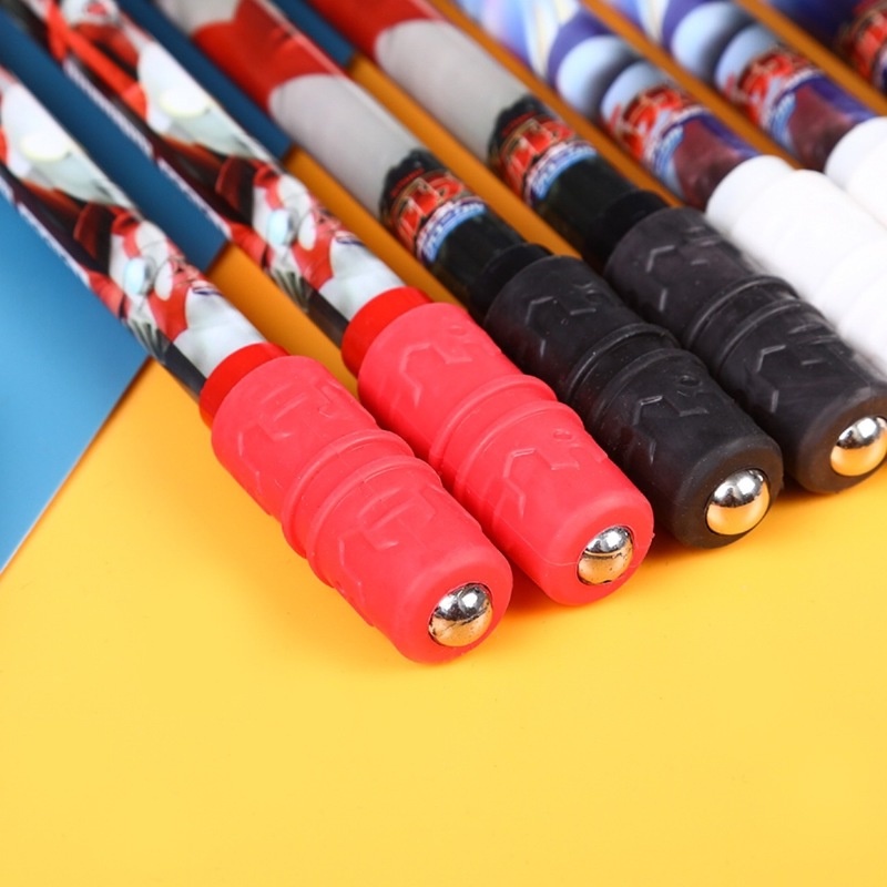 1pc Pulpen Gel Putar Portable Bahan Plastik Motif Ultraman Untuk Stationery Sekolah / Kantor