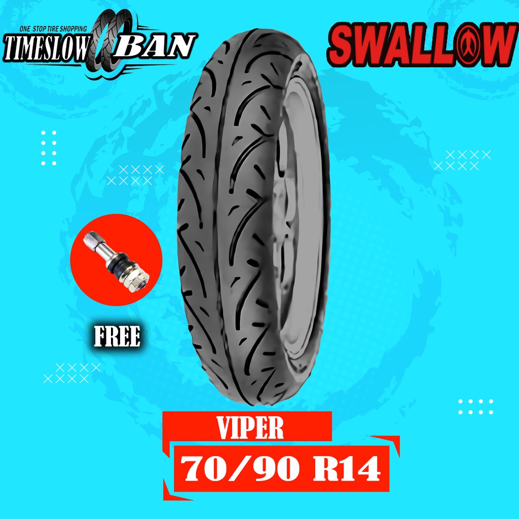Ban Motor Matic // SWALLOW VIPER 70/90 Ring 14 Tubeless