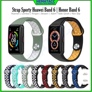 Strap Huawei Band 6 / Honor Band 6 Sport Anti Gerah Sirkulasi Udara