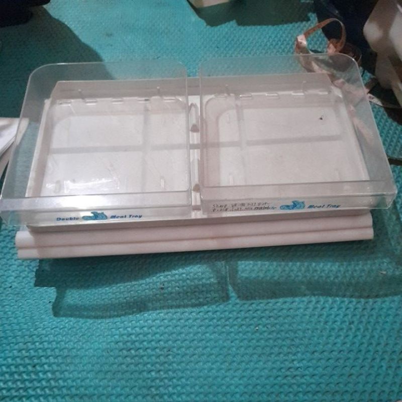 RAK IKAN&DAGING SHARP 1PINTU MODEL VR-181 bekas