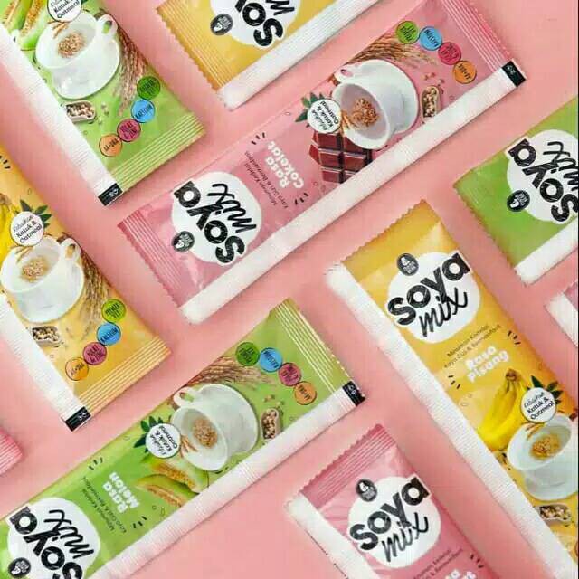 

Trial soya mix dan formama almond