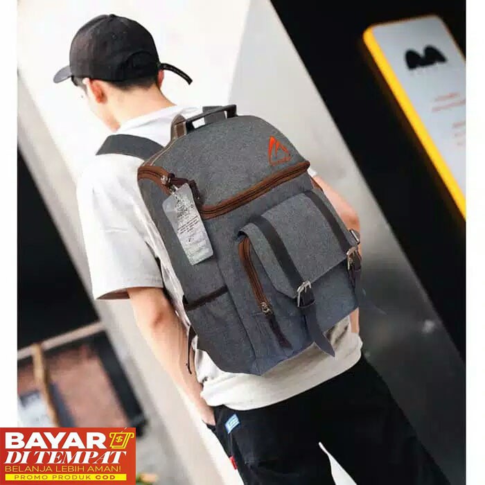 bisa cod tas ransel pria tas punggung pria Tas Korea MG06 Tas Ransel Korea tas pria