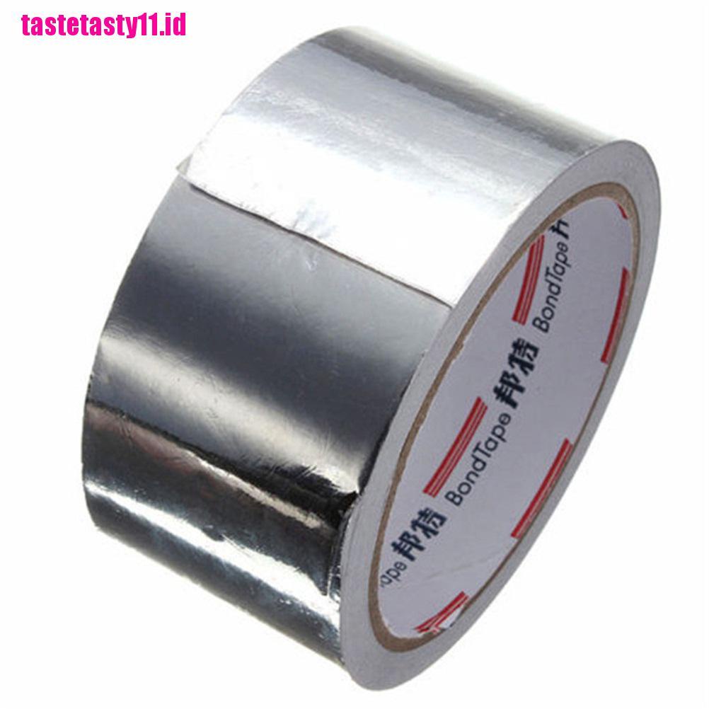 【TTID】5cm*17m Useful Aluminium Foil Adhesive Sealing Tape Thermal Resist Duct R
