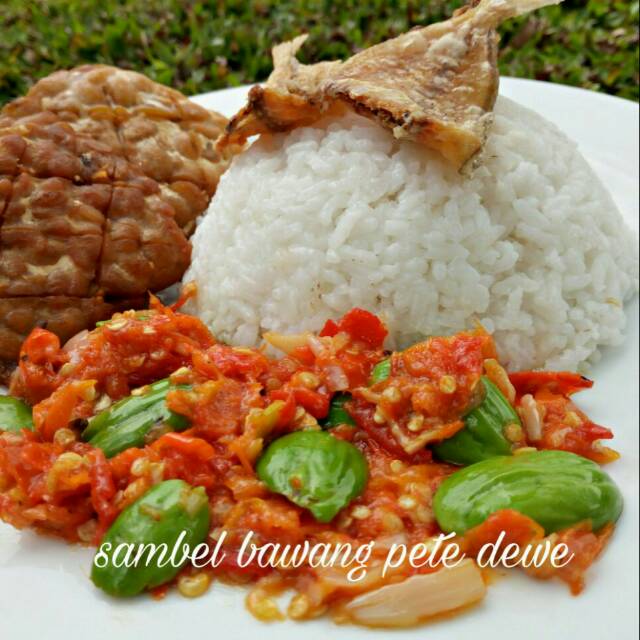 

Sambal bawang petai / Sambel pete