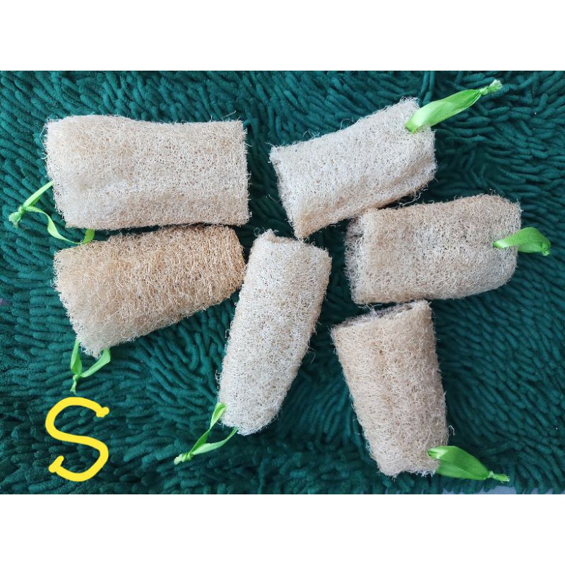 Loofah / Luffa / Serat Gambas Size S / Shower Puff