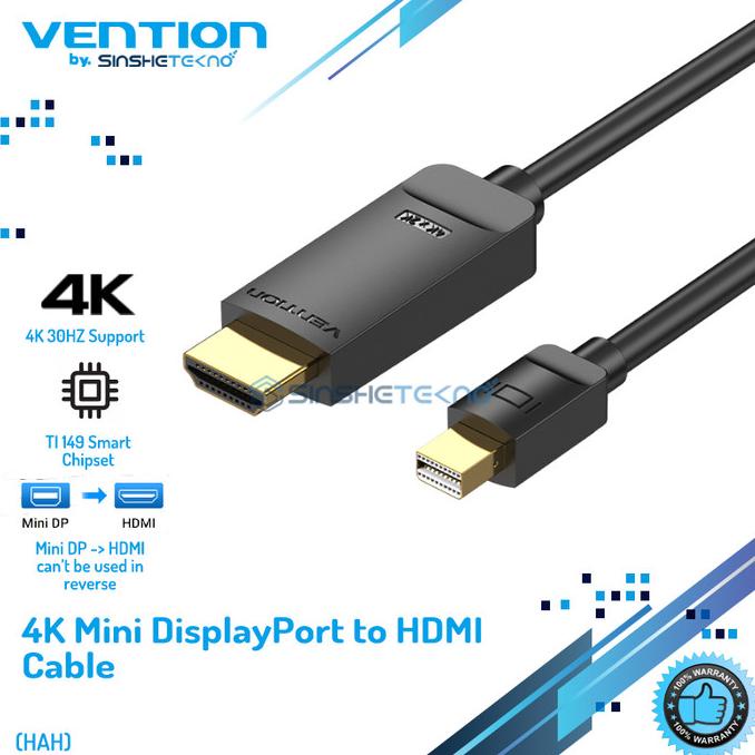 Vention Kabel Mini DP DisplayPort to HDMI