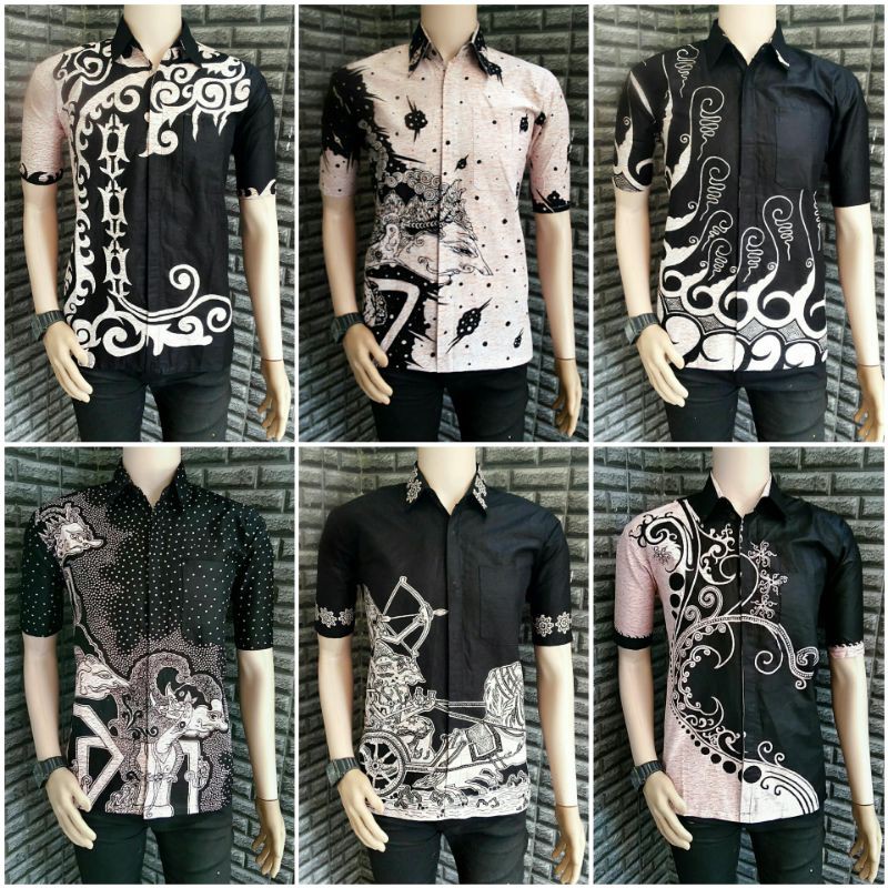 Diskon Bswart Batik Hrb026 Kenongo Hem Pendek Padi Pekalongan M L Xl Batik Pria Murah Modern Grosir RBRKzDCaDpz0k