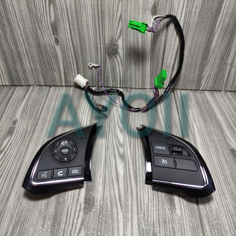 Tombol Remote Audio Cruise Control Stir Mitsubishi Xpander Mirage Outlander Livina Original