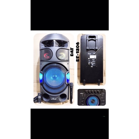 Speaker portabel DAT DA1206 12 inch bruttoth