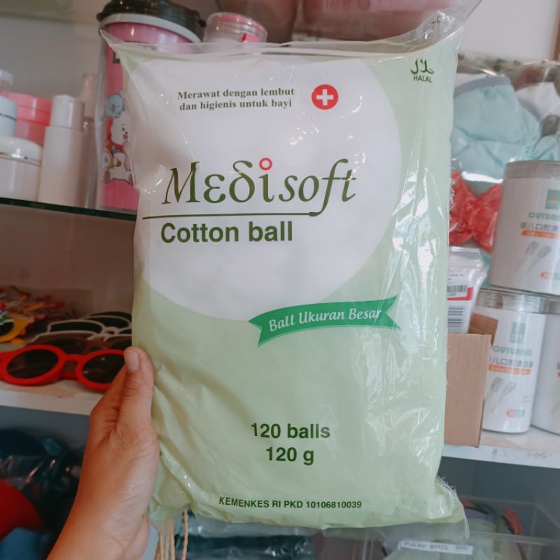KAPAS / COTTON BALL/ MEDISOFT COTTON BALL