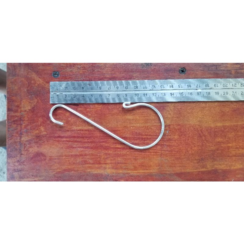 Gantungan S / hook / cantolan S besar kecil bahan aluminium