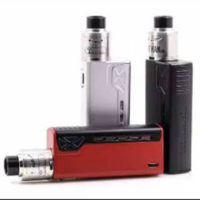 Paket Siap Kebul-Vape rokok elektrik-Tesla Terminator Elektrik Dengan RDA Antman 22mm 90W/komplit