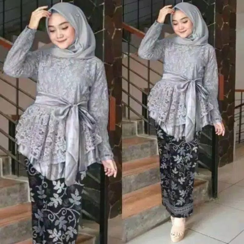 BISA COD✅ SET KINANTI/SETELAN KEBAYA BATIK(ORIGINAL)