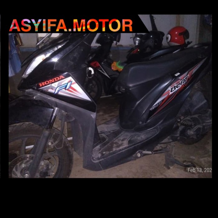 tameng body depan plus lampu depan beat 2015