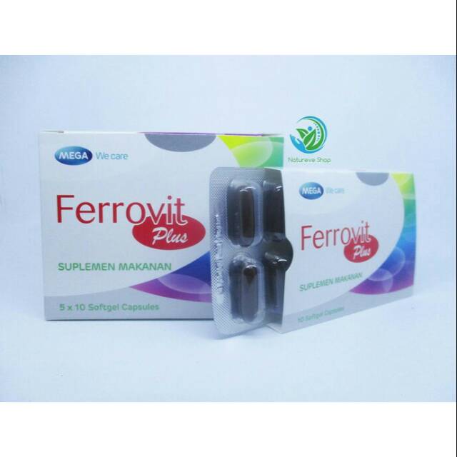 Ferrovit Plus Suplemen Multivitamin Shopee Indonesia