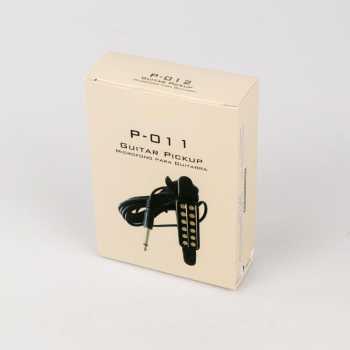 Pickup Gitar Akustik Dengan Tone Volume Control / Mikrofon Gitar Akustik Tempel Suara Jernih Jelas ke Amplifier Speaker Mixer 12 Lubang / Spul Gitar Pickup Gitar Akustik Acoustic Mic Gitar Guitar 12 Hole Mic Tempel Gitar Akustik / Acoustic Guitar Pickup