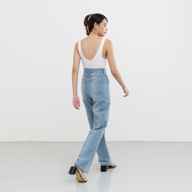 VIERLIN - Jeans 5599 - CELANA BAGGY JEANS CEWEK