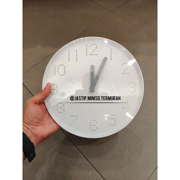 MINISO Jam Dinding Simple (sz.25x4.5cm)