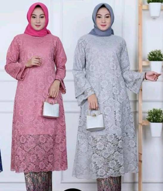 SETELAN KEBAYA / KEBAYA / KEBAYA BROKAT / KEBAYA BRUKAT / KEBAYA MODERN / BAJU KEBAYA /KEBAYA MODERN-7