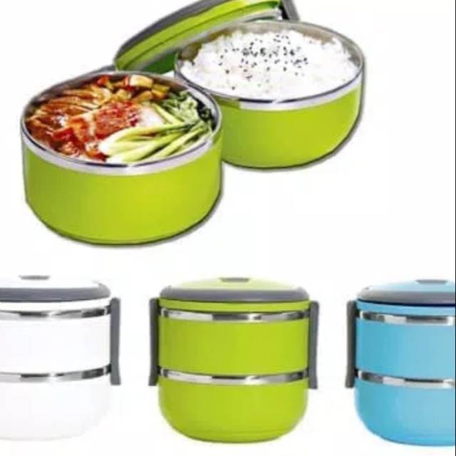 Rantang stainless 2 susun