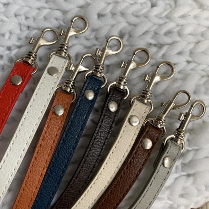 Ready Terlaris Tali Tas Kecil PU Kulit Jeruk Long Strap Bag Selempang