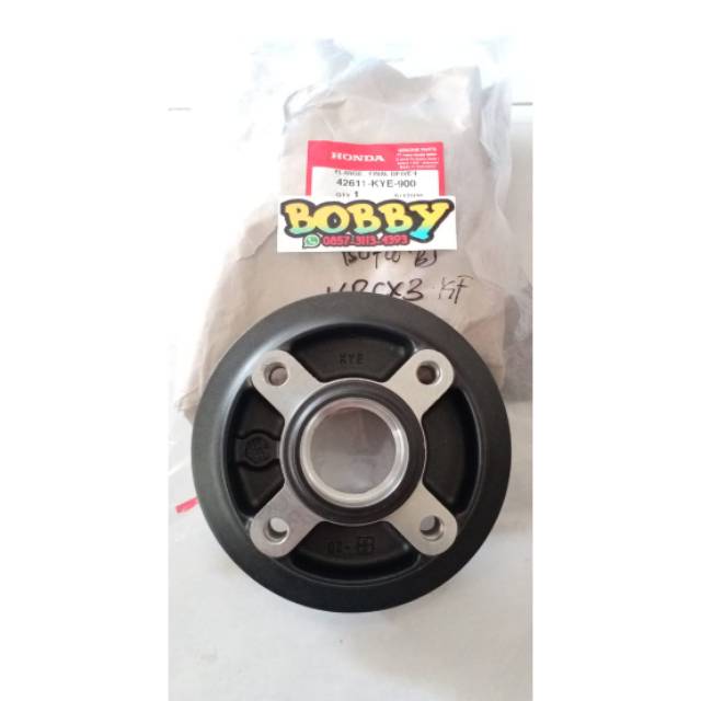 Napgear dudukan tromol belakang MP MONO ORIGINAL BARU AHM