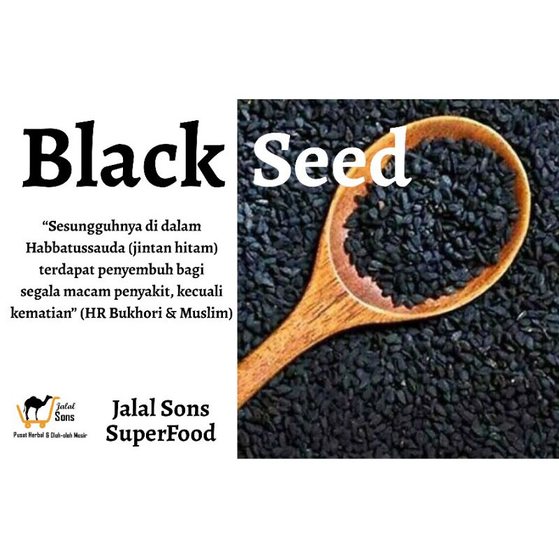 

Biji Habbatusaudah 500gram