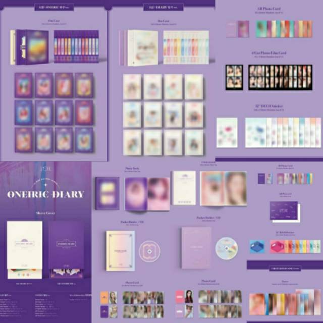 [PELUNASAN] ALBUM IZONE/ IZ*ONE - ONEIRIC(ONE*IRIC) DIARY