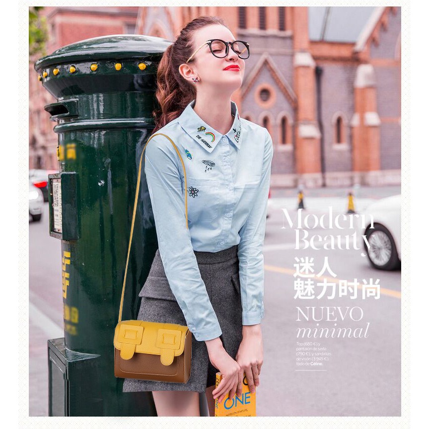 Tas Selempang Two Tone