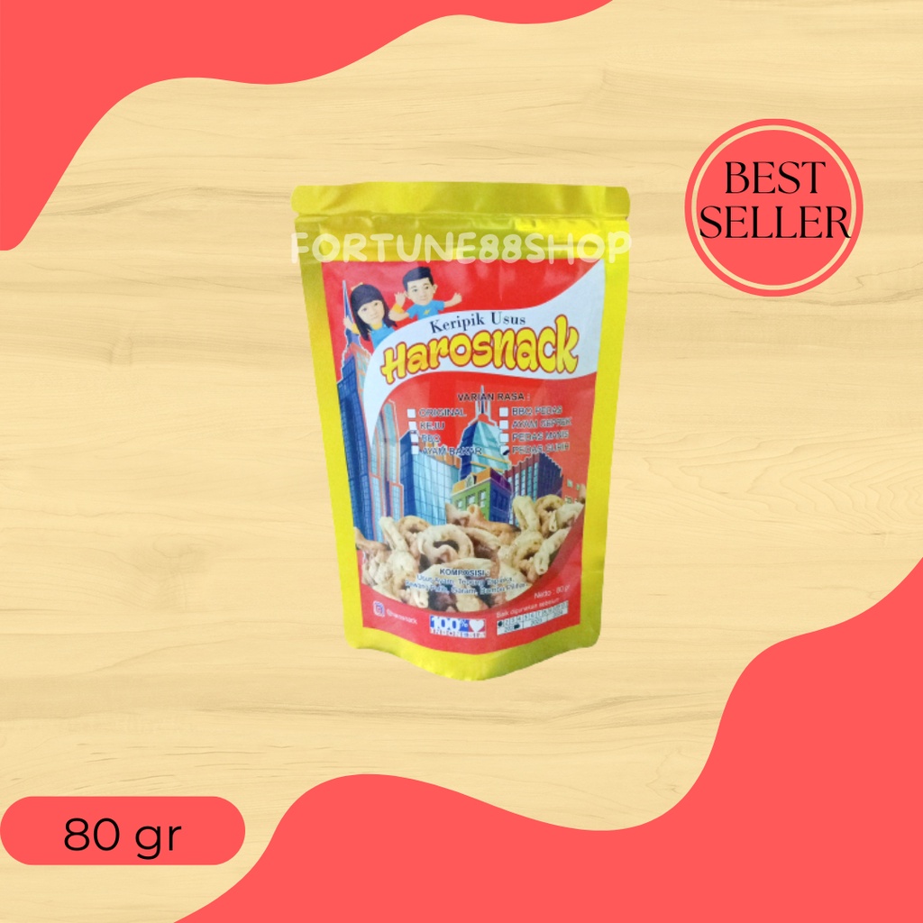 

Keripik usus ayam haro snack / kripsus ayam