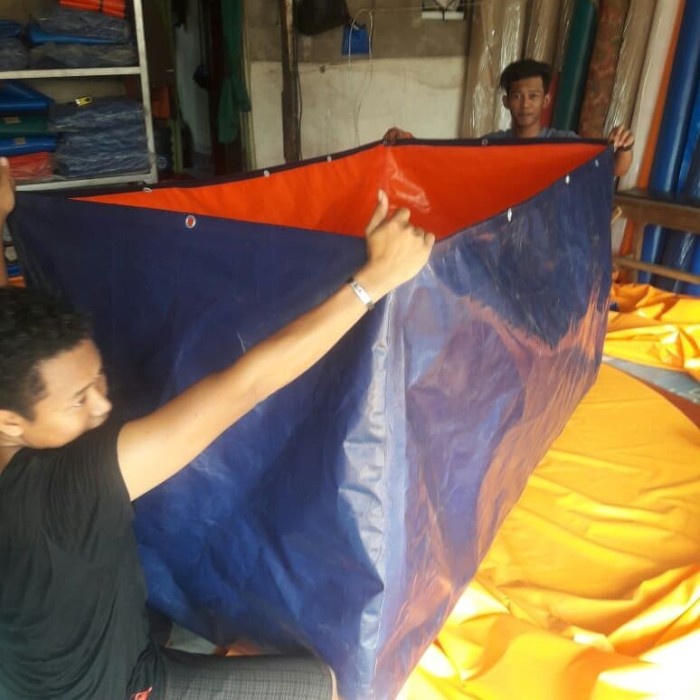 

Premium Kolam Terpal Kotak Size P. 3X L2Xt.0.5. A12 Merk Oriental