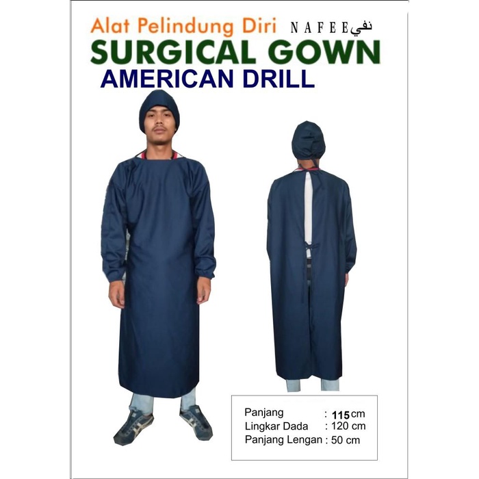 Apd Gown Surgical American Drill