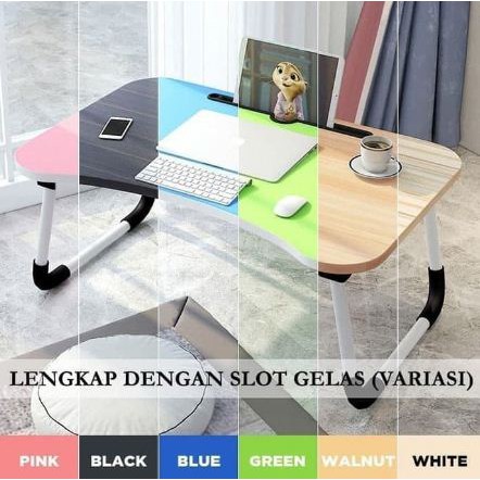 [ Cinicini ] Meja Lipat Portable / Meja Laptop / Meja Belajar Lipat  / Meja Lipat Serbaguna TERMURAH