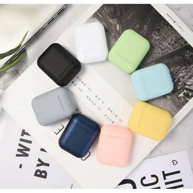 HEADSET MACARON WIRELESS I12 - HANDSFREE MACARON I12 WIRELESS 5.0 - HF MACARON I12 WIRELESS