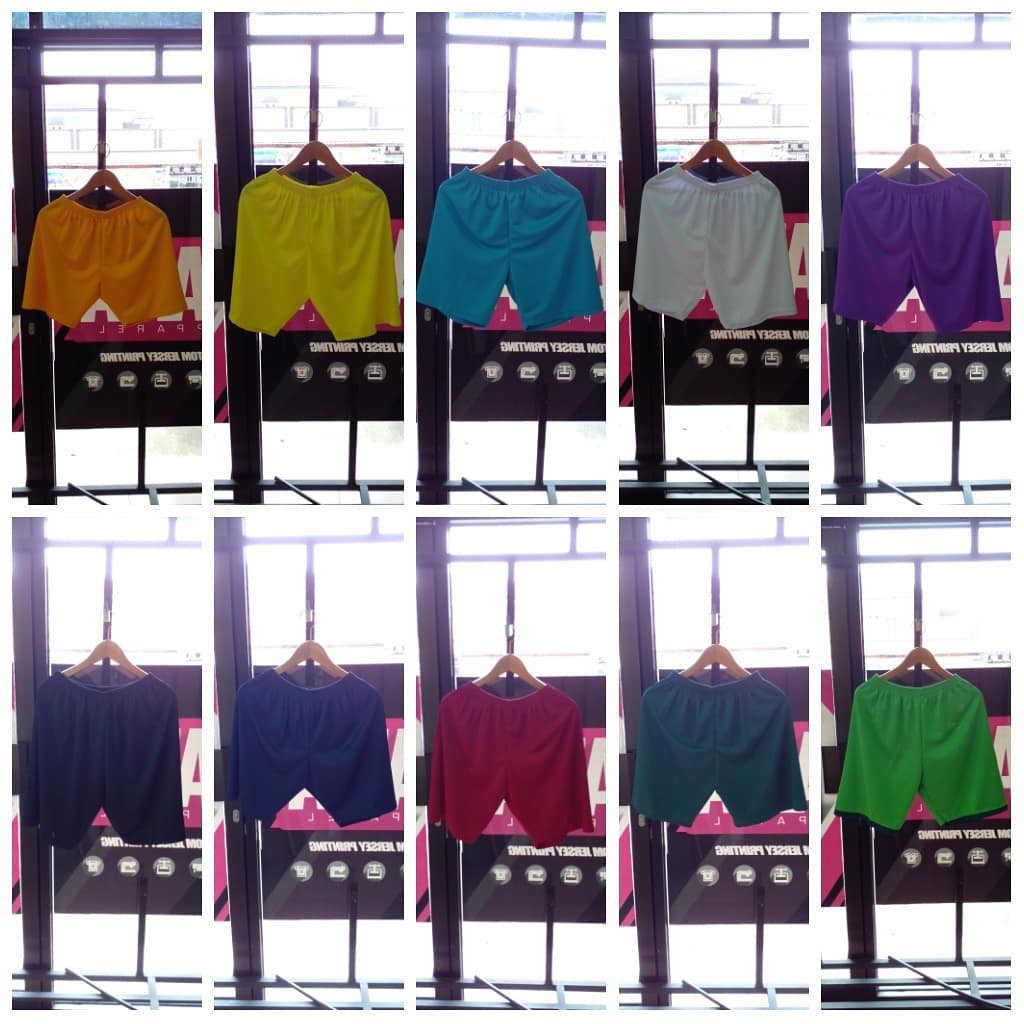 CELANA BOLA/CELANA JERSEY/CELANA KOLOR BOLA BAHAN DRYFIT MILANO/JARUM