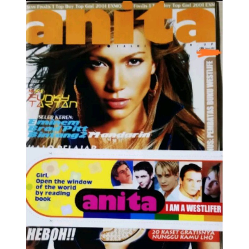jennifer lopez majalah anita maret april 2001