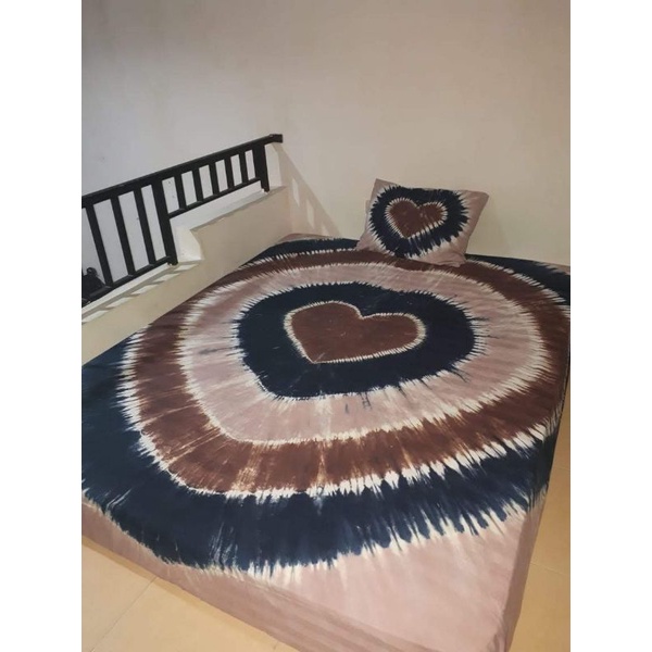 sprei bali tiedye love 180x200