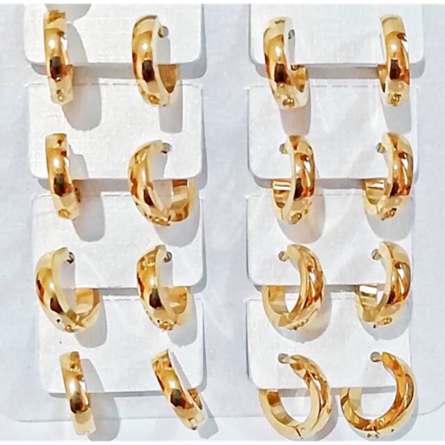 Anting titanium bulat