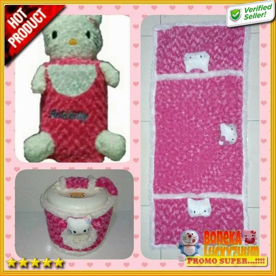 homeset karakter gkm ( galon kulkas magicom) set boneka R3209