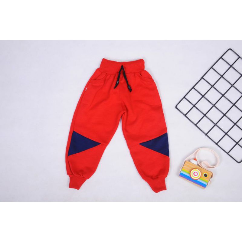 PILIH WARNA JOGGER FLEECE ANAK GRADE A