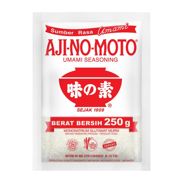 

AJINOMOTO Umami Seasoning 250gr - Micin AJINOMOTO MSG Penguat Rasa