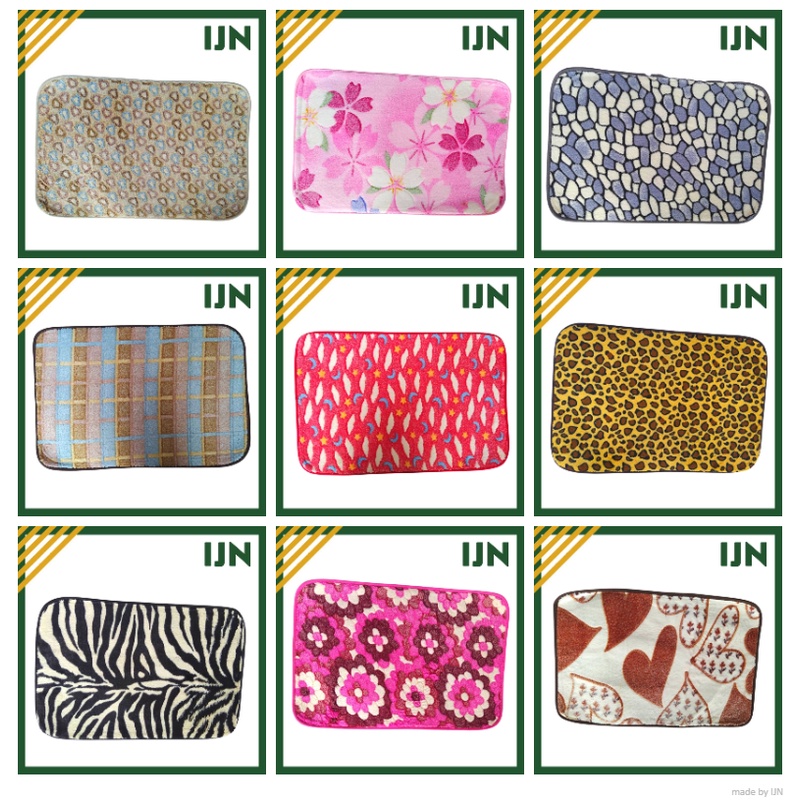 Keset Bulu Halus Anti Slip Alas Bintik Untuk Kamar Mandi Murah Anti Licin