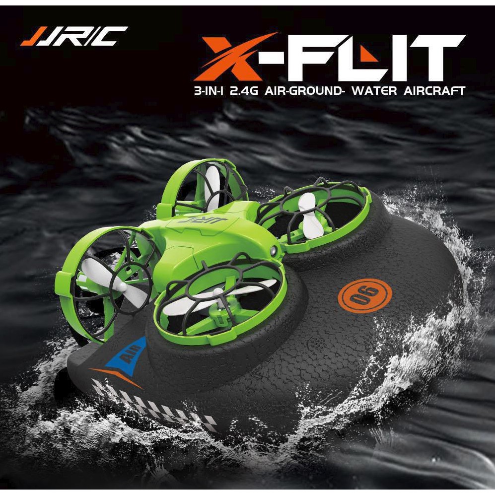 JJRC A150 3in1 Drone Boat Car RC Mainan Mobil Pesawat Kapal Laut